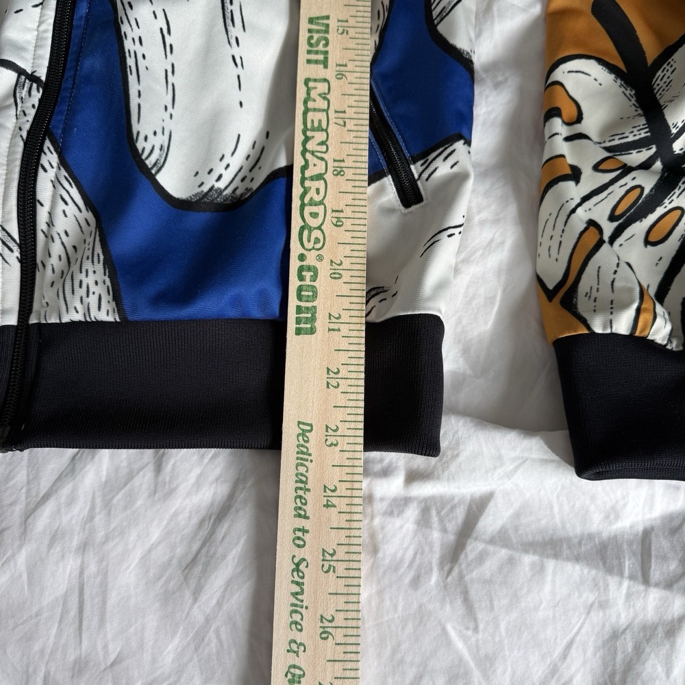 ADIDAS Originals x Farm Rio Superstar Firebird Leaf Track Jacket Size S DH3053 - Picture 8 of 10